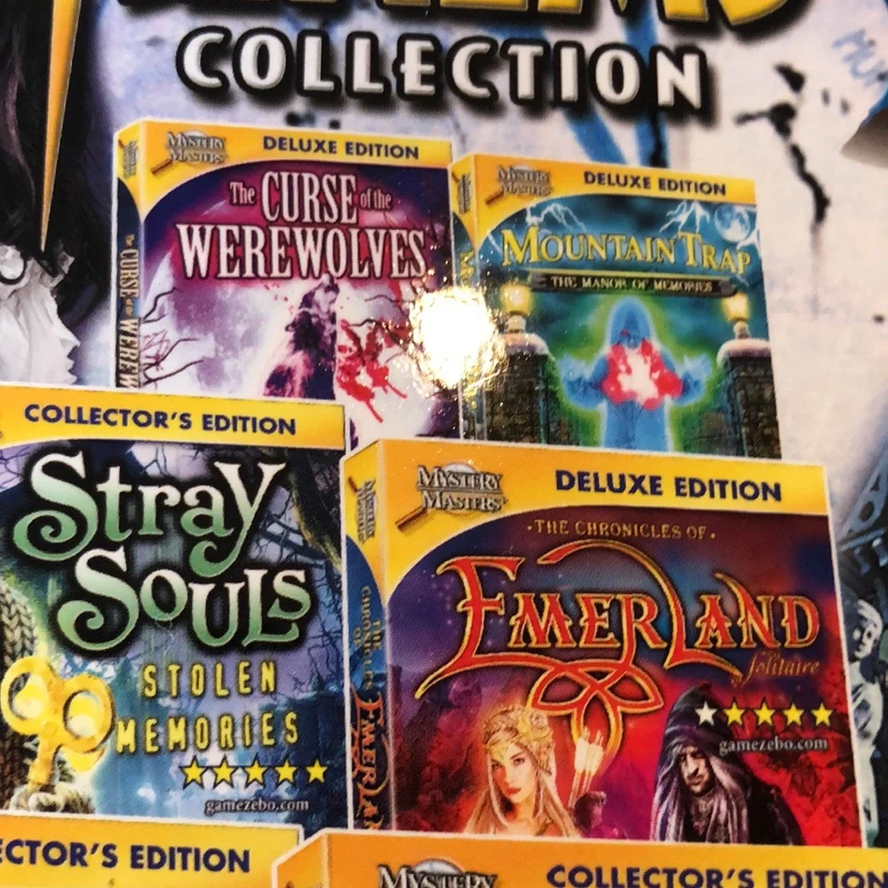 Mystery Masters Magical Realms Collection -20 complete PC games
